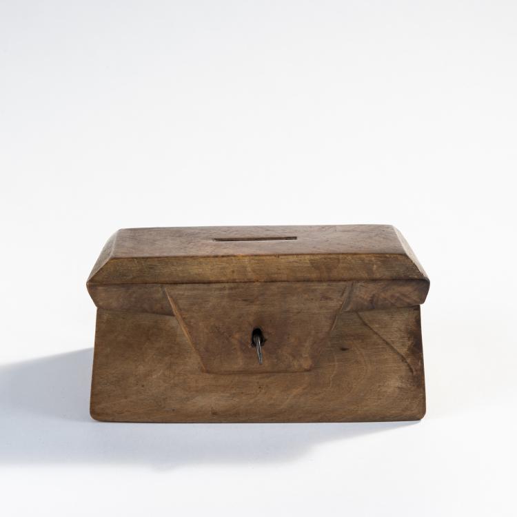 Hauptbild zu Objekt, Anthroposophical money box, 1930-1950, Rudolf Steiner (surroundings), Dornach (zug./attr.), 172A 25