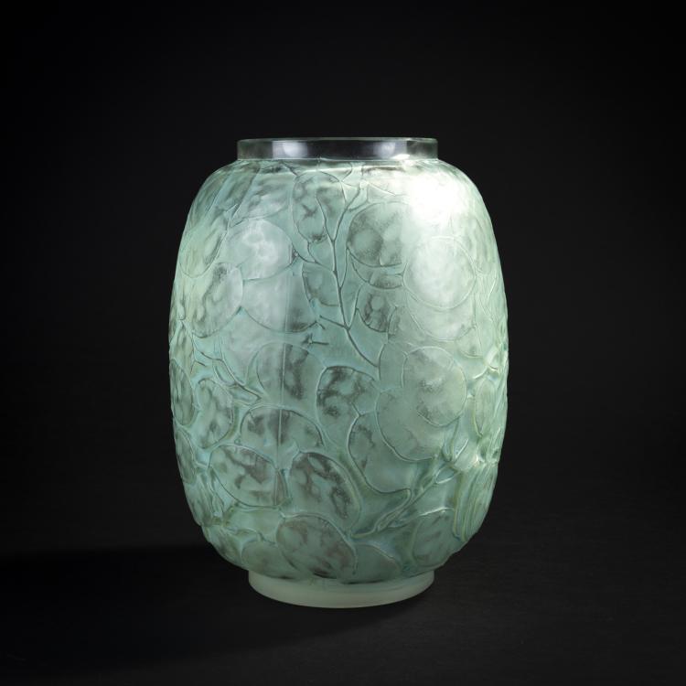 Hauptbild zu Objekt, Vase 'Monnaie du pape, 1914, Ren&eacute; Lalique, Lalique, Ren&eacute;, Combs-la-Ville/Wingen-sur-Moder, 171A 130