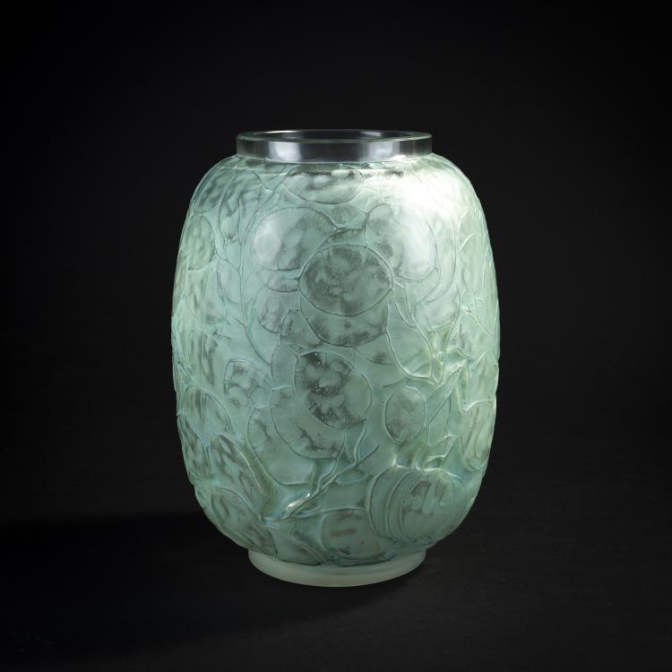 Bild 1 zu Objekt, Vase 'Monnaie du pape, 1914, Ren&eacute; Lalique, Lalique, Ren&eacute;, Combs-la-Ville/Wingen-sur-Moder, 171A 130