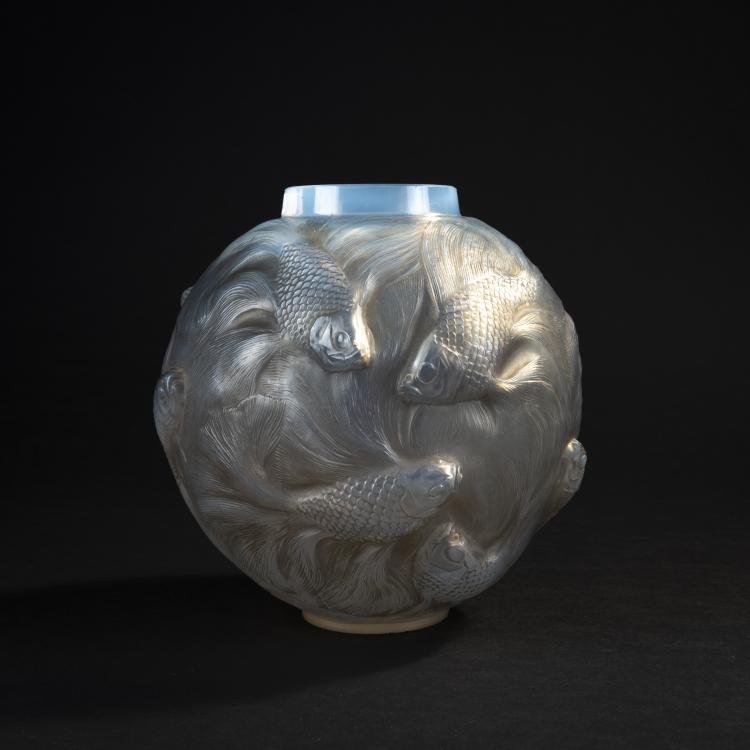 Hauptbild zu Objekt, Vase 'Formose', 1925, Ren&eacute; Lalique, Lalique, Ren&eacute;, Wingen-sur-Moder, 171A 150
