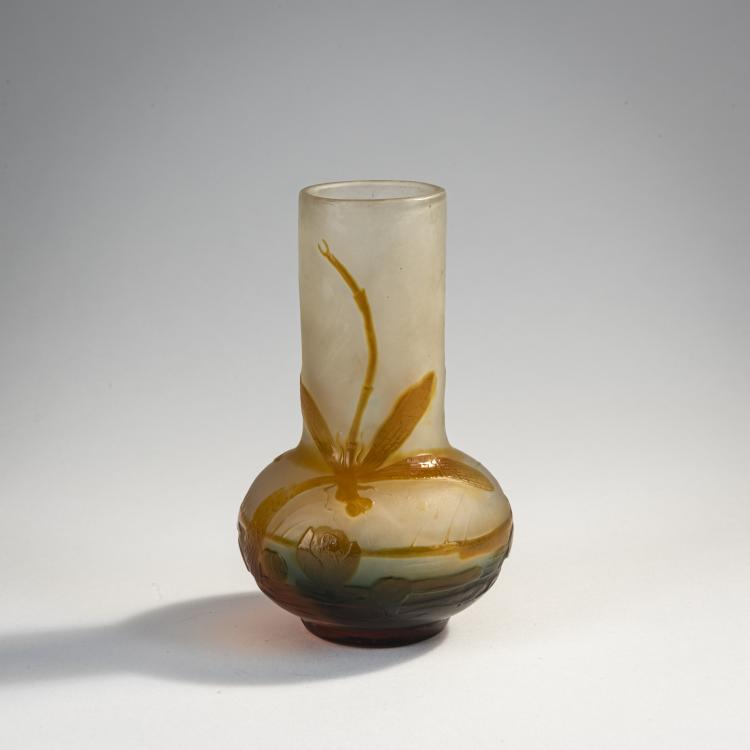 Hauptbild zu Objekt, Vase 'N&eacute;nuphars et libellule', 1908-20, Gall&eacute;, Emile, Nancy, 171A 113