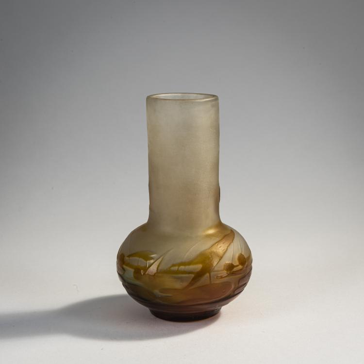 Bild 1 zu Objekt, Vase 'N&eacute;nuphars et libellule', 1908-20, Gall&eacute;, Emile, Nancy, 171A 113