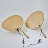 Two wall lights 'Uchiwa IV', 1973