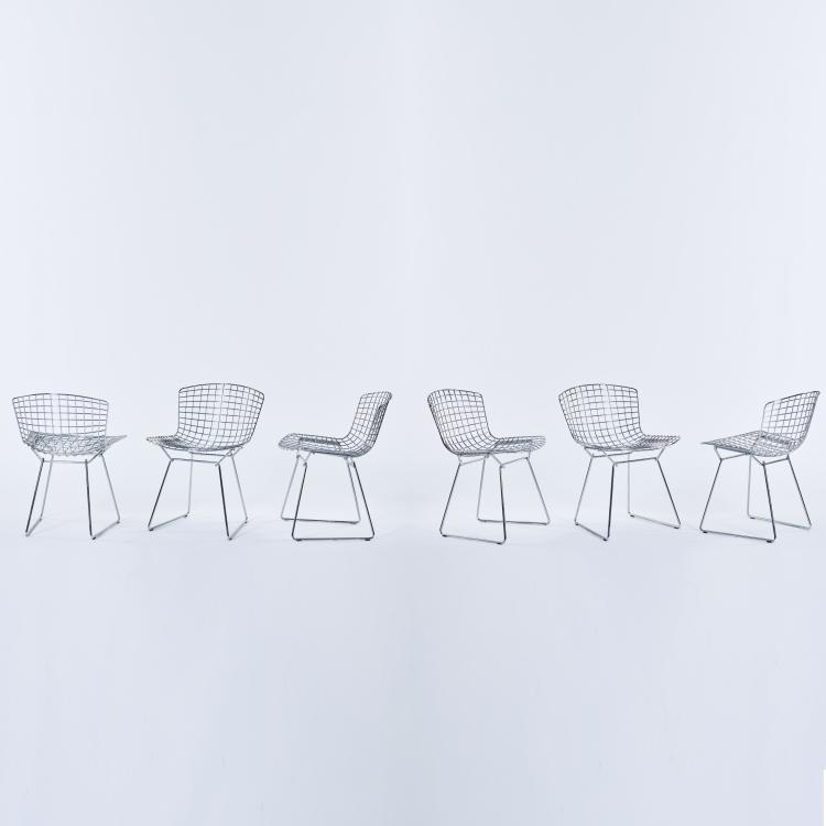 Bild 1 zu Objekt, Six chairs '420', 1952, Harry Bertoia, Knoll International, 172A 144