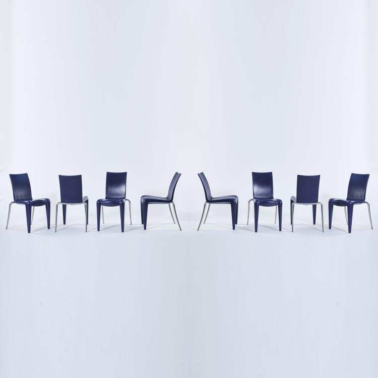 Hauptbild zu Objekt, Eight armchairs 'Louis XX', 1991, Philippe Starck, Vitra Design, Weil am Rhein, 172A 72