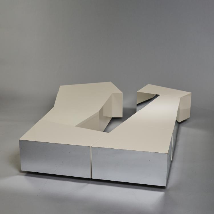 Bild 1 zu Objekt, Large sofa table 'Tetis', 2000s, Christine Kr&ouml;ncke, Kr&ouml;ncke Design, M&uuml;nchen, 173B 556