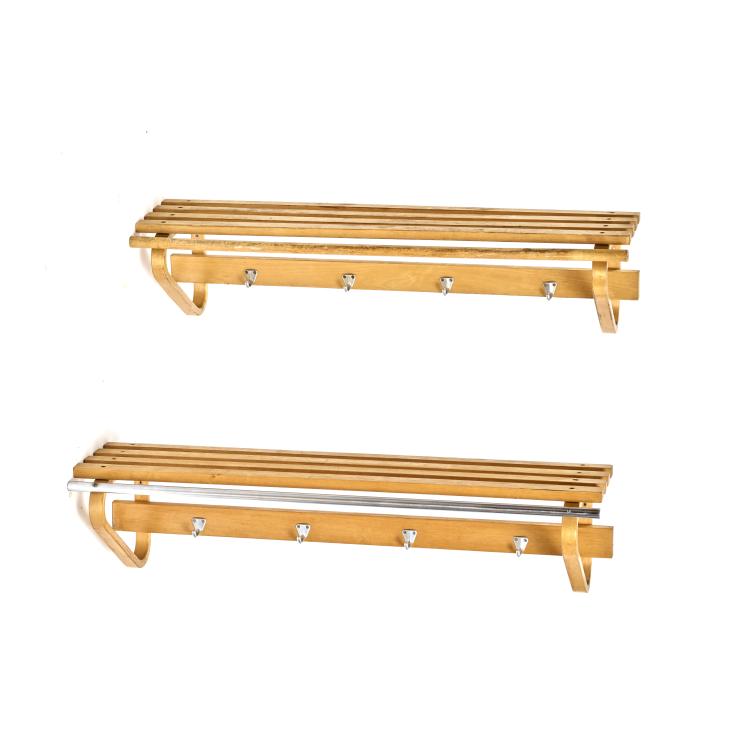 Hauptbild zu Objekt, Two '109' wall coat racks, 1936, Alvar Aalto, Artek, Helsinki, 172B 251