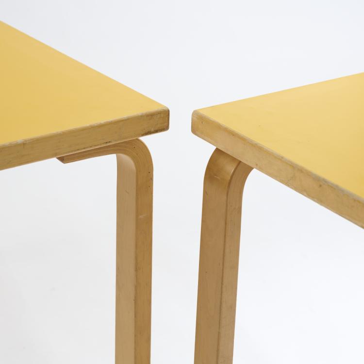 Bild 5 zu Objekt, Two 'L-Leg' tables, 1933, Alvar Aalto, Artek, Helsinki, 172B 246