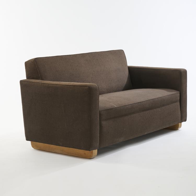 Hauptbild zu Objekt, Sofa, 1940s, Alvar Aalto, Huonekalu-ja Rakennusty&ouml;tehdas Oy, Turku, 172B 276