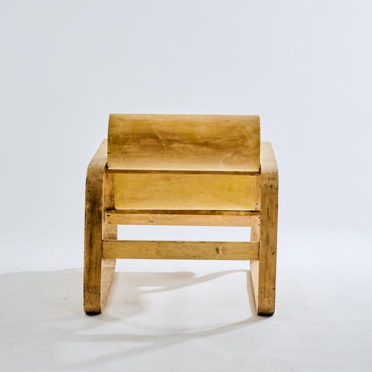 Bild 4 zu Objekt, 'Paimio' easy chair, 1932, Alvar Aalto, Huonekalu-ja Rakennusty&ouml;tehdas Oy, Turku, 172B 238
