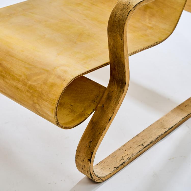 Bild 8 zu Objekt, 'Paimio' easy chair, 1932, Alvar Aalto, Huonekalu-ja Rakennusty&ouml;tehdas Oy, Turku, 172B 238