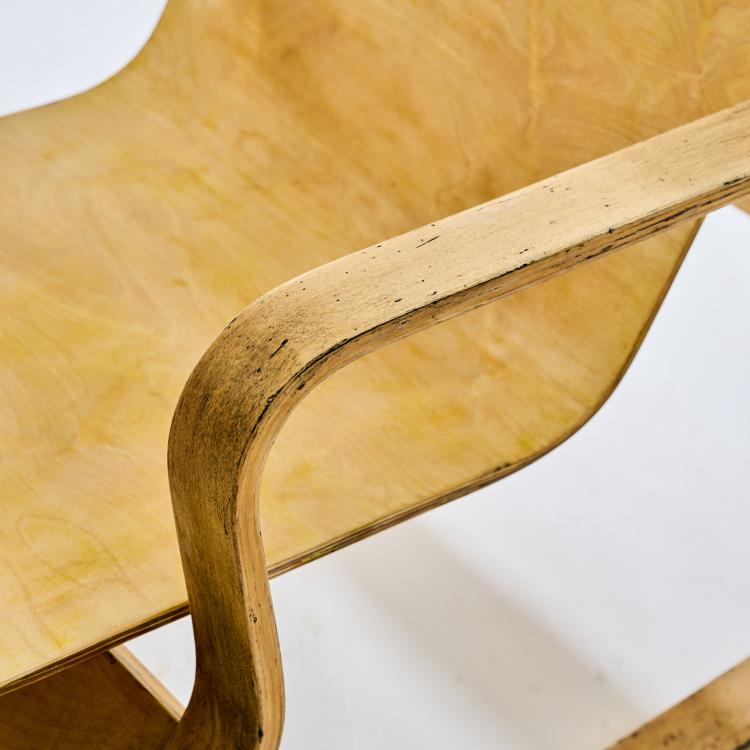 Bild 9 zu Objekt, 'Paimio' easy chair, 1932, Alvar Aalto, Huonekalu-ja Rakennusty&ouml;tehdas Oy, Turku, 172B 238