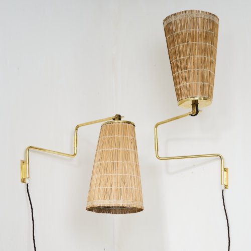 Two wall lights 'K8 - 11', 1950s