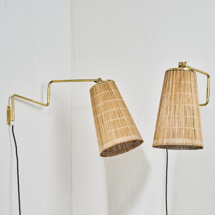 Bild 2 zu Objekt, Two wall lights 'K8 - 11', 1950s, Paavo Tynell, Idman Oy, Vilhonvuorenkatu, 172B 323