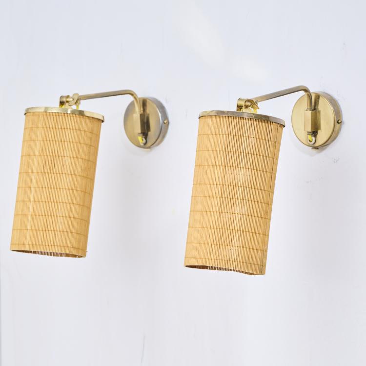 Bild 3 zu Objekt, Six wall lights, 1950s, Paavo Tynell, Idman Oy, Vilhonvuorenkatu, 172B 325