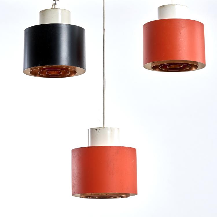 Hauptbild zu Objekt, Three ceiling lights, 1950s, Itsu, Finnland, 172B 324