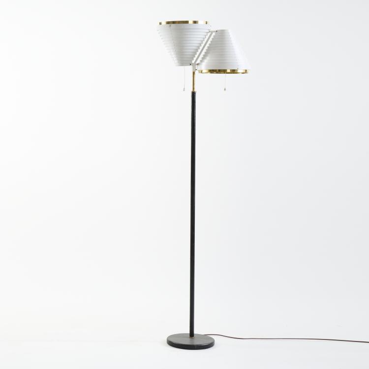 Hauptbild zu Objekt, Floor lamp 'A 811', 1954, Alvar Aalto, Valaistusty&ouml; Ky, Helsinki, 172B 340