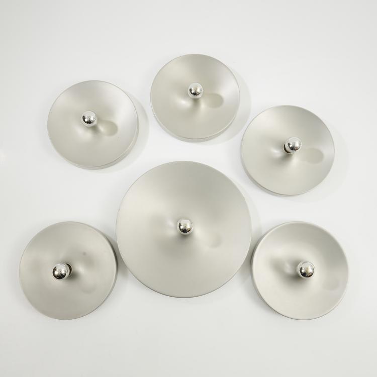 Bild 2 zu Objekt, Six wall lights, 1970s, Staff & Schwarz, Lemgo, 173B 340