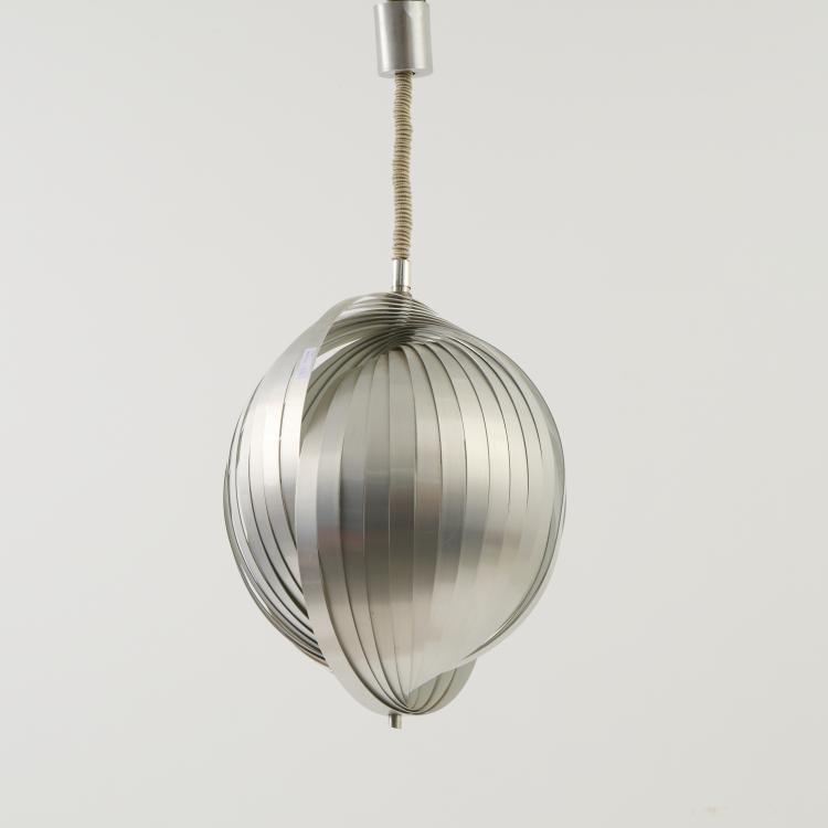 Bild 3 zu Objekt, 'Bonnieux' ceiling light, c. 1970, Henri Mathieu (attributed), Mathieu Lustrerie, Gargas (zugeschrieben/attr.), 173B 505