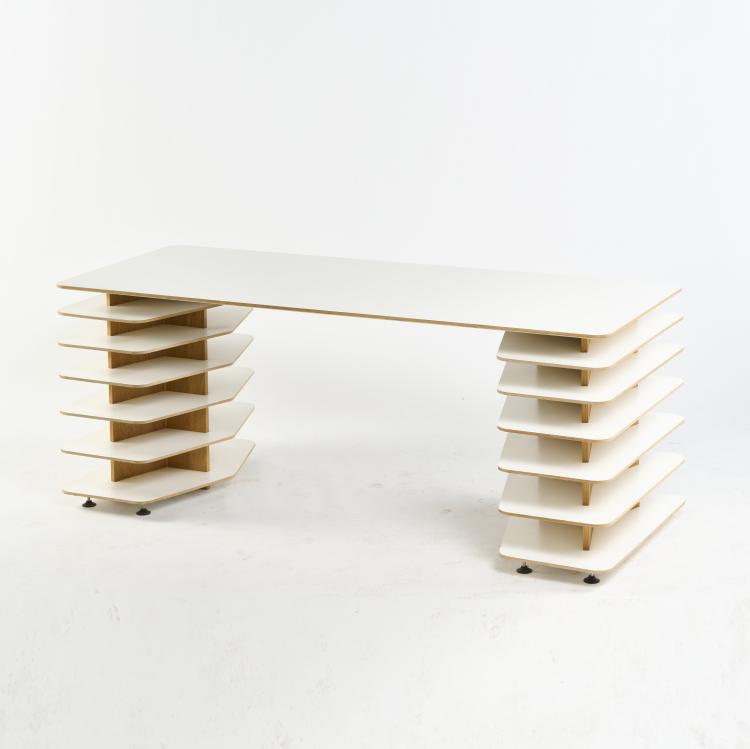 Hauptbild zu Objekt, 'Strates' desk, 2012, Mathieu Lehanneur, Objekten, Br&uuml;ssel, 172A 200