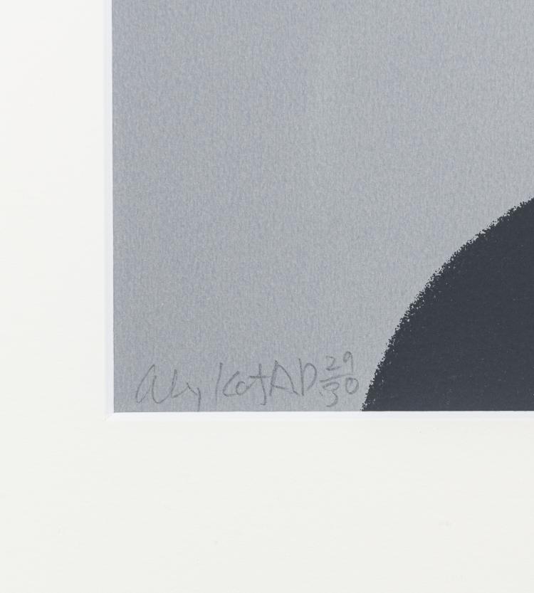 Bild 1 zu Objekt, 'Self-Portrait (Passing)' from 'Alex and Ada, the 1960's to the 1980's', 1990, Alex Katz, 172C 463