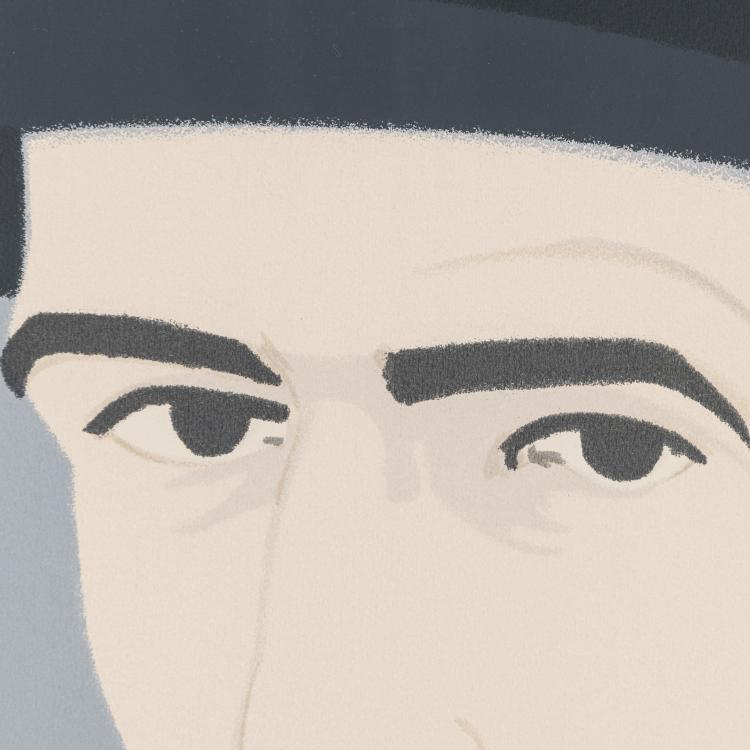 Bild 2 zu Objekt, 'Self-Portrait (Passing)' from 'Alex and Ada, the 1960's to the 1980's', 1990, Alex Katz, 172C 463