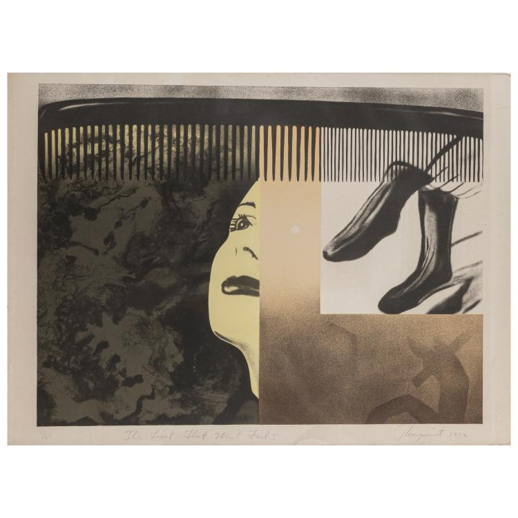 Hauptbild zu Objekt, 'The Light That Won't Fail I', 1972, James Rosenquist, 172C 481