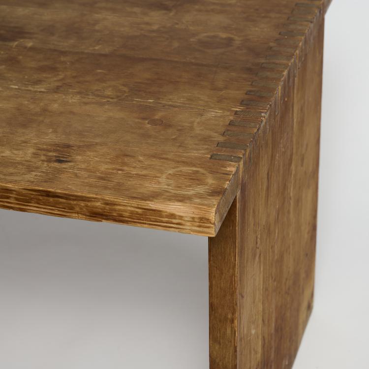 Bild 4 zu Objekt, 'Rotis-Serie' table and two benches, 1971/72, Otl Aicher, Aicher, Otl, 172A 42