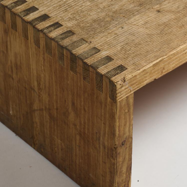 Bild 7 zu Objekt, 'Rotis-Serie' table and two benches, 1971/72, Otl Aicher, Aicher, Otl, 172A 42