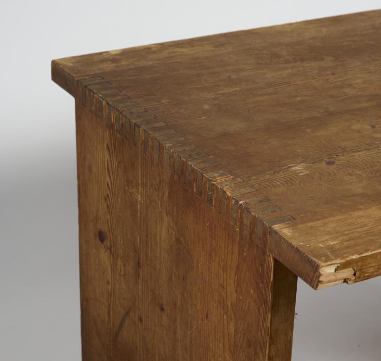 Bild 8 zu Objekt, 'Rotis-Serie' table and two benches, 1971/72, Otl Aicher, Aicher, Otl, 172A 42