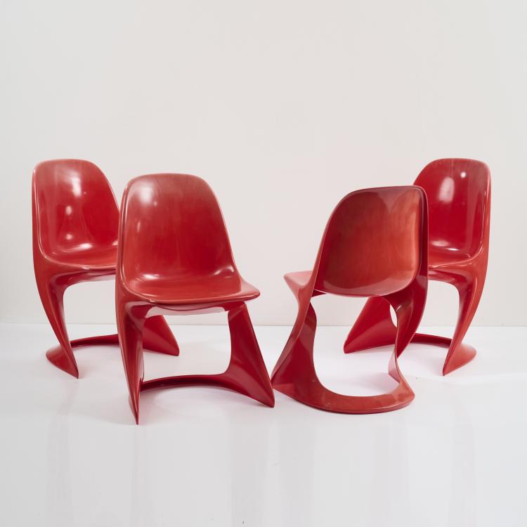 Hauptbild zu Objekt, Vier St&uuml;hle '2004/2005', 1976, Alexander Begge, Sasse, Carl, Lauenau (Casala), 173B 339
