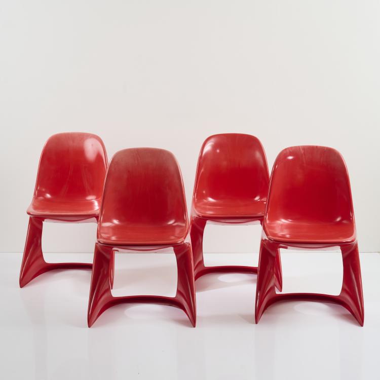Bild 1 zu Objekt, Vier St&uuml;hle '2004/2005', 1976, Alexander Begge, Sasse, Carl, Lauenau (Casala), 173B 339