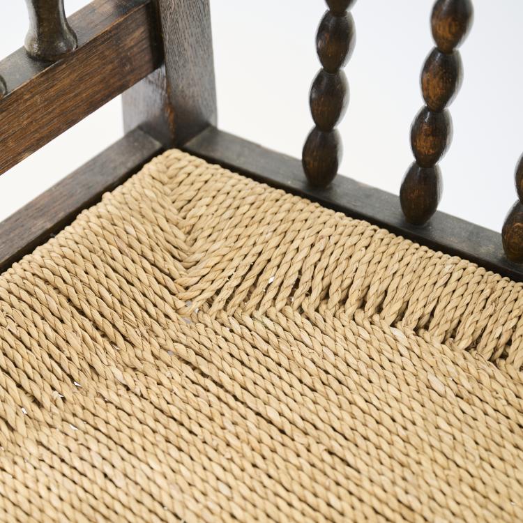 Bild 5 zu Objekt, Armlehnstuhl 'Kugelb&auml;nder', um 1910, Heinrich Vogeler, Vogeler, Franz, Worpswede, 172A 6