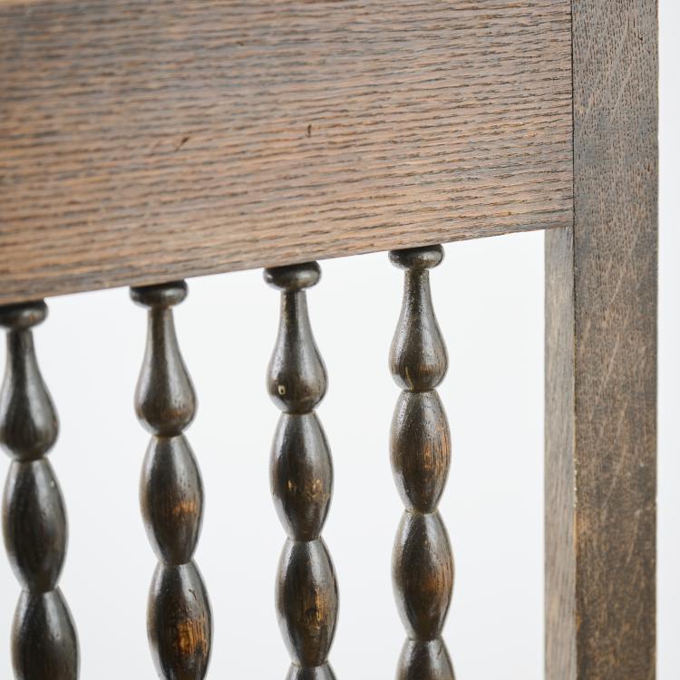 Bild 8 zu Objekt, Armlehnstuhl 'Kugelb&auml;nder', um 1910, Heinrich Vogeler, Vogeler, Franz, Worpswede, 172A 6