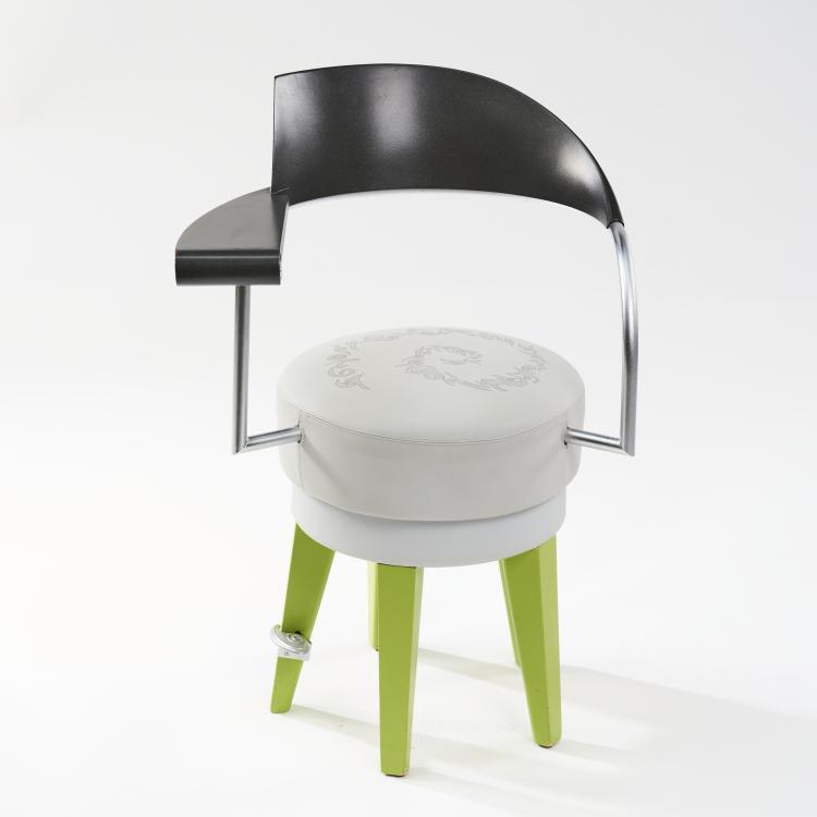 Bild 3 zu Objekt, 'Tecno' hairdresser's chair, c. 1989, Philippe Starck, Maletti, Mailand, 172A 67