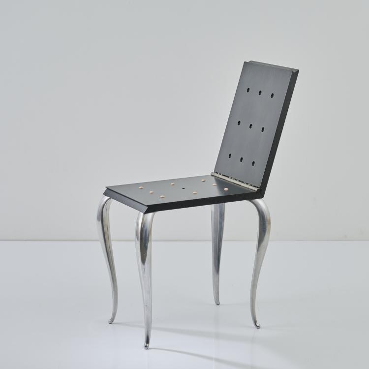 Hauptbild zu Objekt, 'Lola Mundo' folding chair / stool, 1988, Philippe Starck, Driade, Caorso, 172A 66