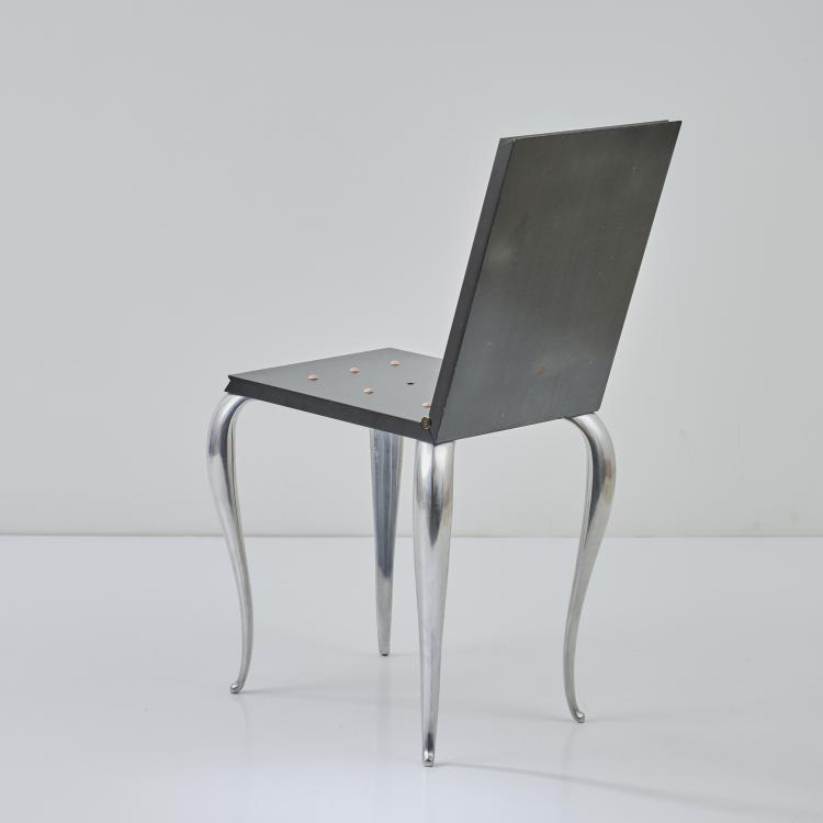 Bild 1 zu Objekt, 'Lola Mundo' folding chair / stool, 1988, Philippe Starck, Driade, Caorso, 172A 66