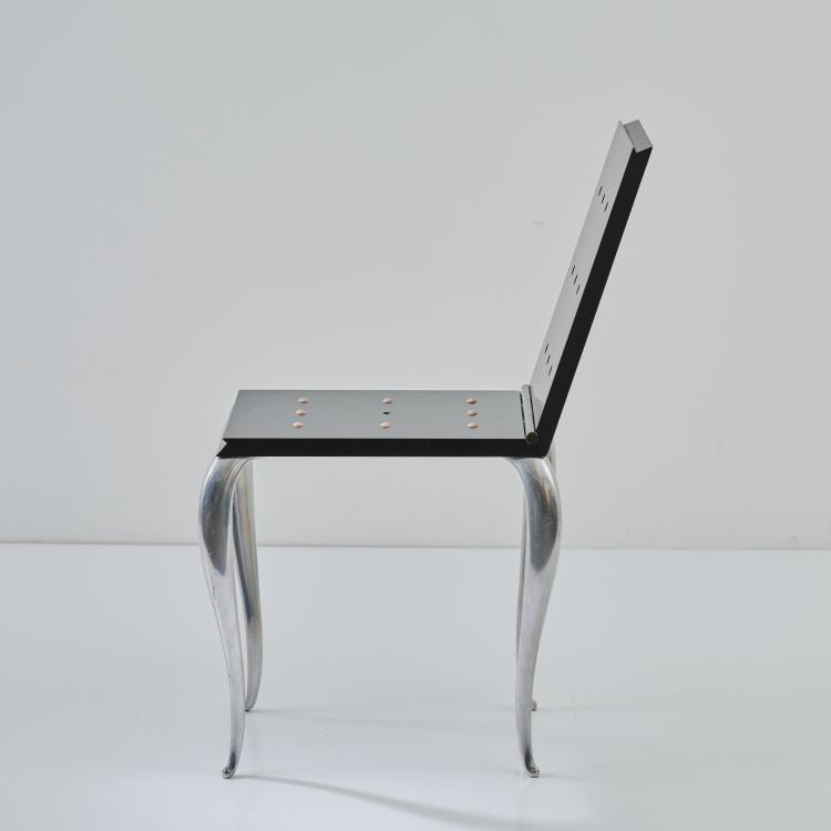 Bild 2 zu Objekt, 'Lola Mundo' folding chair / stool, 1988, Philippe Starck, Driade, Caorso, 172A 66