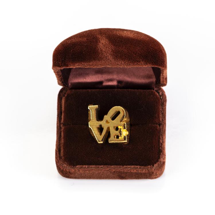 Bild 1 zu Objekt, 'The Love Ring', 1969, Robert Indiana (nach), 172D 579