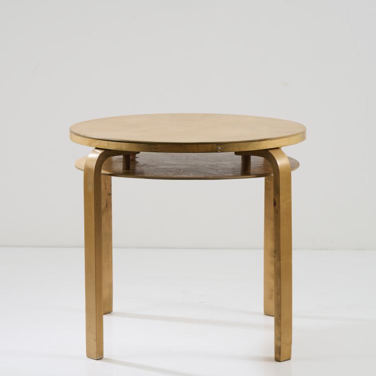 Bild 1 zu Objekt, Tisch '70', 1933, Alvar Aalto, Huonekalu-ja Rakennusty&ouml;tehdas Oy, Turku f&uuml;r Artek, Helsinki (zugeschrieben/attr.), 173B 441