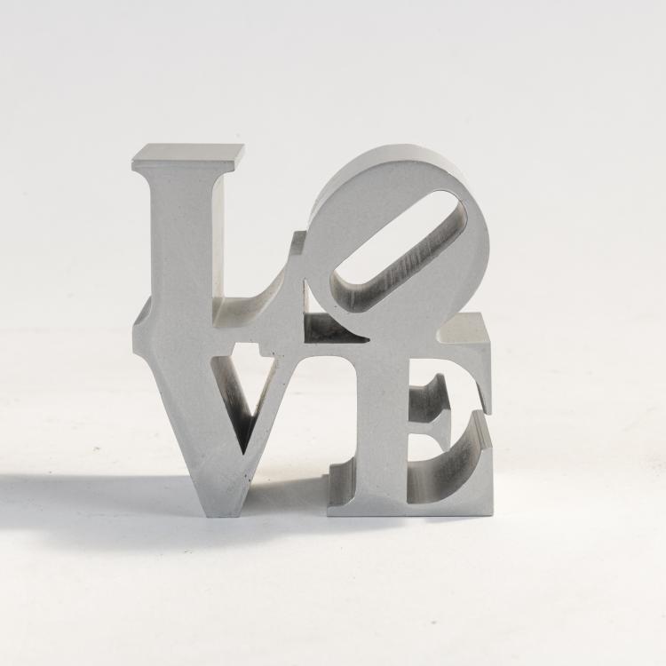 Bild 1 zu Objekt, 'LOVE (silver)' (Authorized Replica), 2009, Robert Indiana (nach), Morgan Art Foundation and Artist Rights Society, New York (Publ.), 172C 457