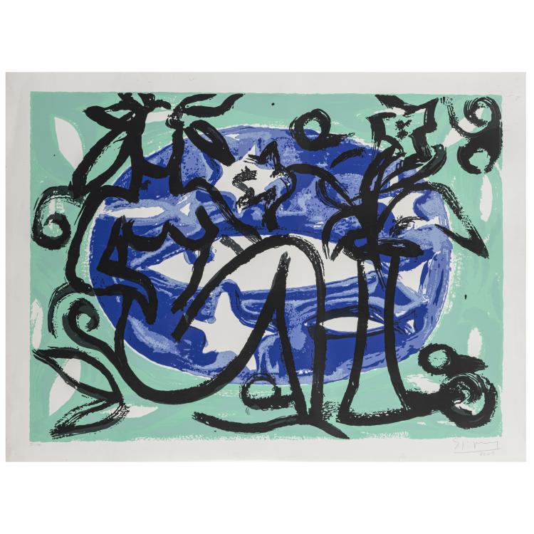 Hauptbild zu Objekt, Untitled (abstract composition), 2001, Stefan Szczesny, 172C 489