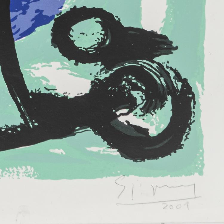Bild 1 zu Objekt, Untitled (abstract composition), 2001, Stefan Szczesny, 172C 489
