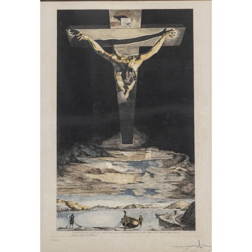 'Le Christ de Saint Jean de la Croix', printed 1982