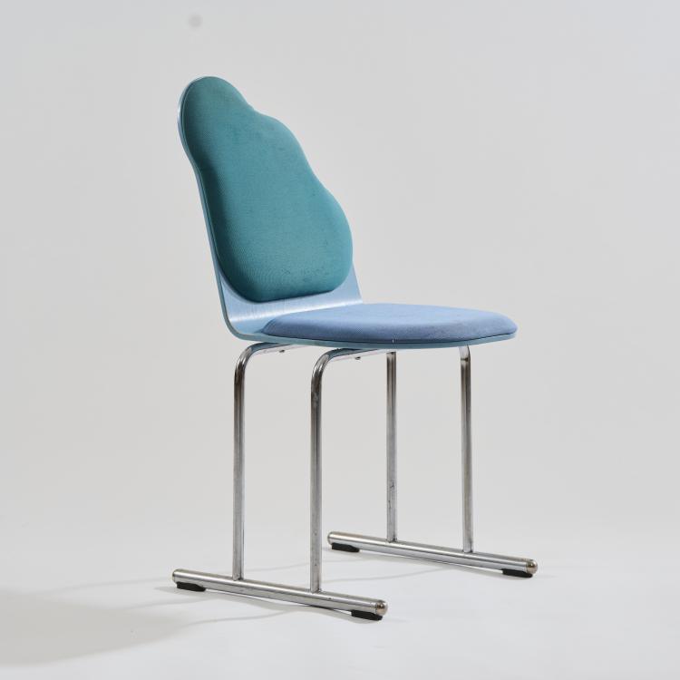 Hauptbild zu Objekt, Chair 'Pilvi', 1983, Yrj&ouml; Kukkapuro, Avarte, Helsinki, 172B 383