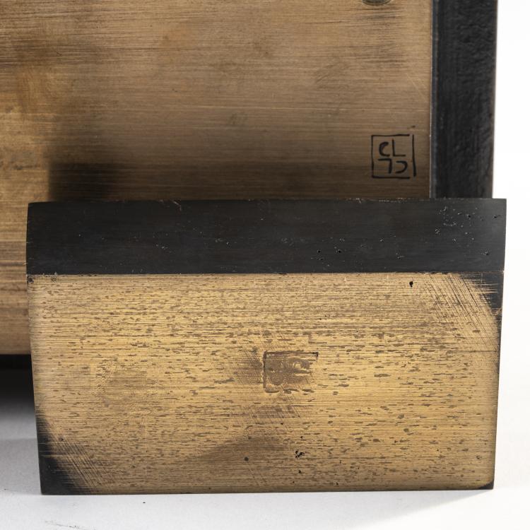 Bild 2 zu Objekt, Zwei Aschenschalen, 2000er Jahre, Christian Liaigre, Schmitt, Eric, Paris (zugeschrieben / attr.), 172A 204