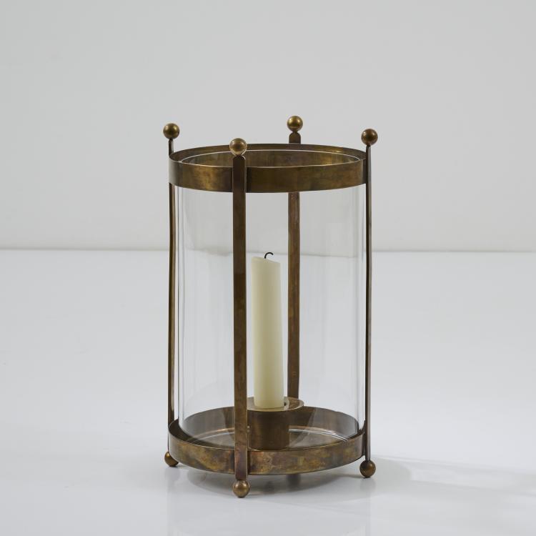 Bild 2 zu Objekt, Kerzenleuchter / Windlicht 'Laterne', 2000er Jahre, Christian Liaigre (zugeschrieben), Frankreich, 172A 205