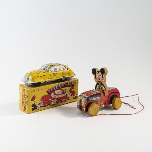 Zwei 'Disney'-Spielzeuge, 1950er Jahre