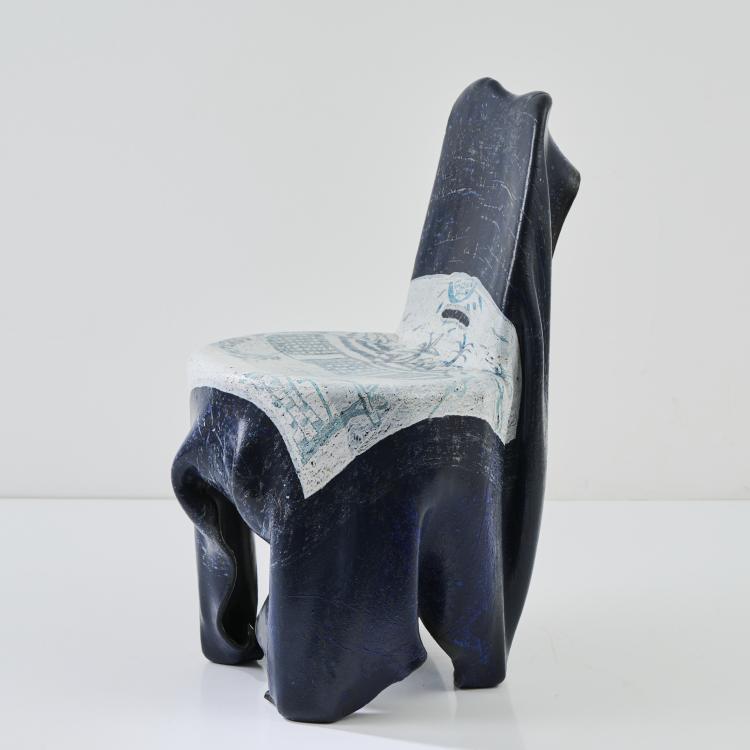 Hauptbild zu Objekt, 'Africa Pavilion' - Expo 2000' chair, 2000, Beata B&auml;r,Hartmut Knell,Gerhard B&auml;r, B&auml;r & Knell, Bad Wimpfen, 173B 555