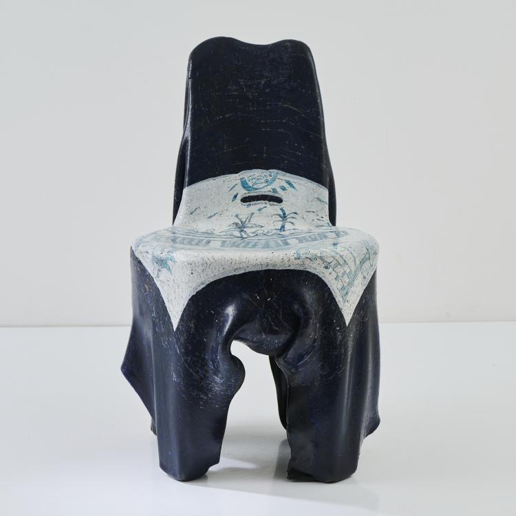 Bild 1 zu Objekt, 'Africa Pavilion' - Expo 2000' chair, 2000, Beata B&auml;r,Hartmut Knell,Gerhard B&auml;r, B&auml;r & Knell, Bad Wimpfen, 173B 555